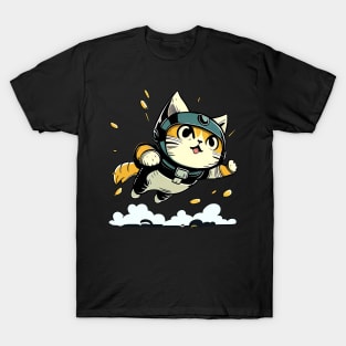 Superhero cat T-Shirt